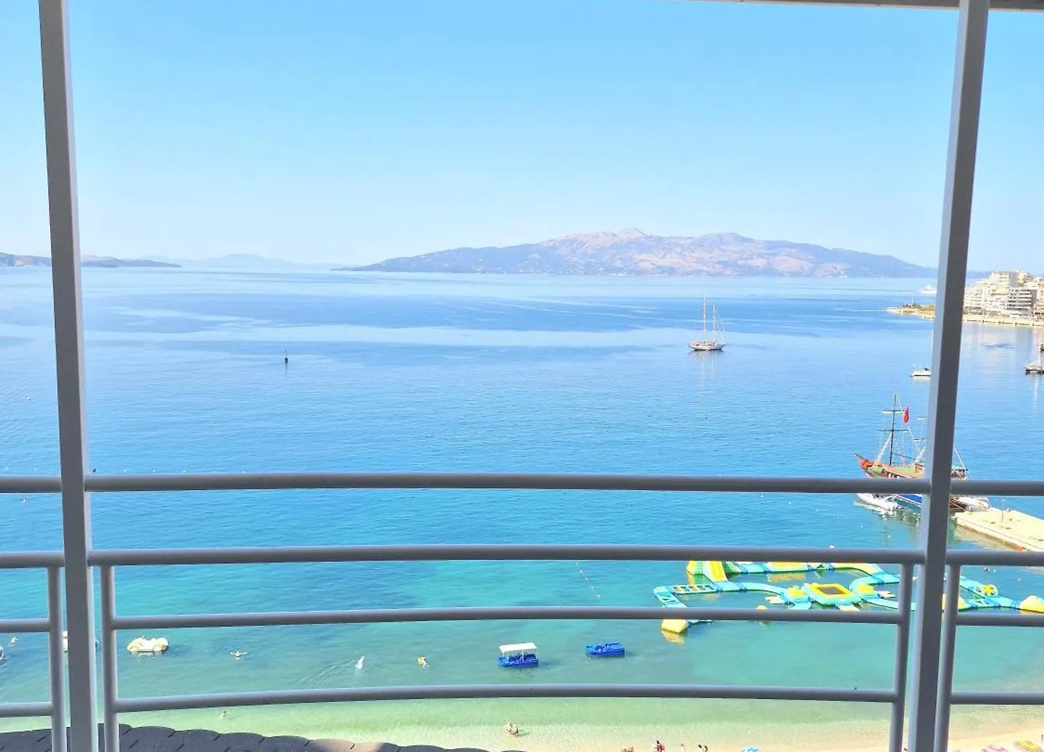 New Beachfront Apartment Pirali In Saranda City